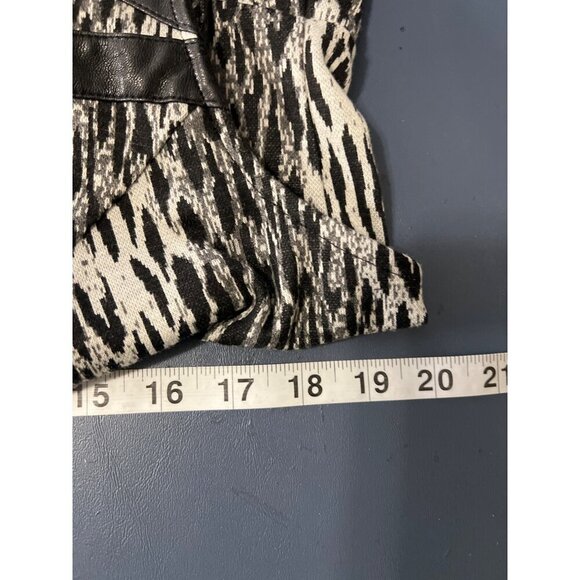 Lane Bryant Dress 16 Sleeveless Black White Animal Print Vacation Resort Cruise - Picture 7 of 10